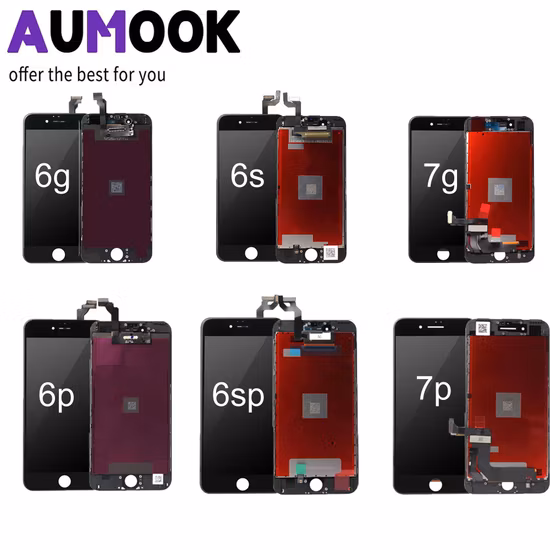 Conjunto LCD de telefone móvel para iPhone X Xs Max Xr 11 12 PRO Max 6g 6s 7g 8g